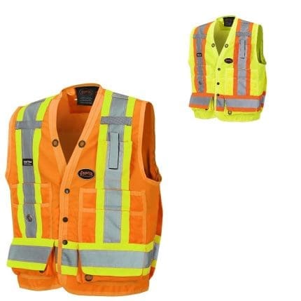 Pioneer Hi-Viz surveyor's safety vest